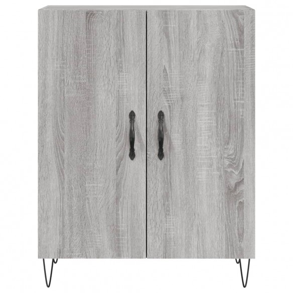 Buffet sonoma gris 69,5x34x90 cm bois d'ingénierie