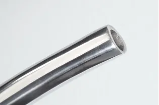 Vase décoratif 106 cm en boucle teinté argenté 2