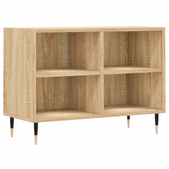 Meuble TV chêne sonoma 69,5 x 30 x 50 cm bois d'ingénierie