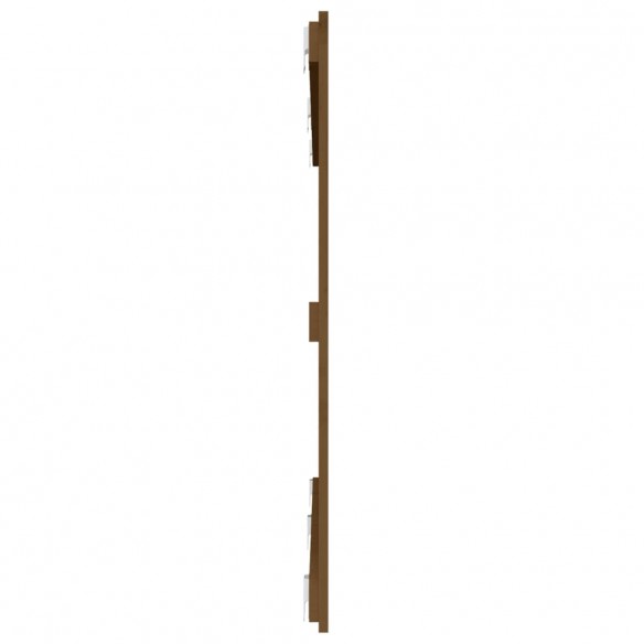 Tête de lit murale Marron miel 159,5x3x90 cm Bois massif de pin