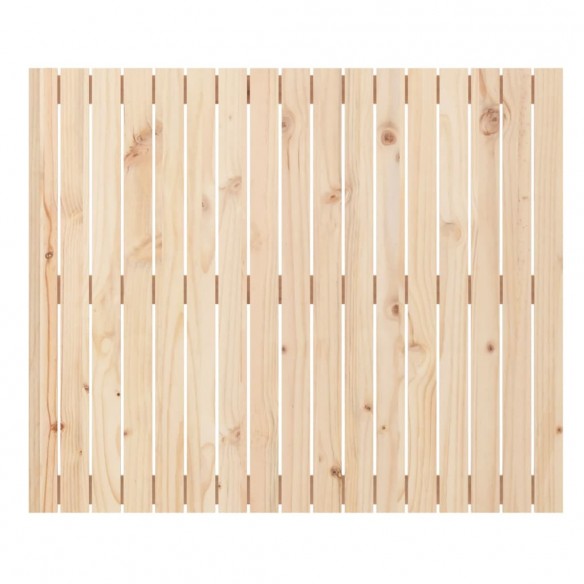 Tête de lit murale 108x3x90 cm Bois massif de pin