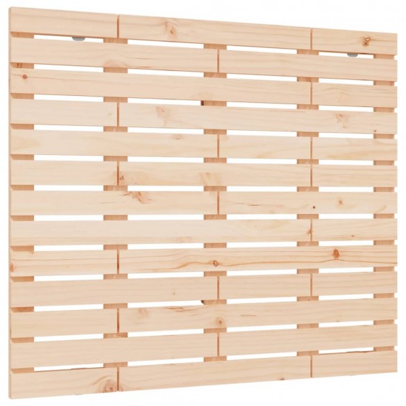 Tête de lit murale 81x3x91,5 cm Bois massif de pin