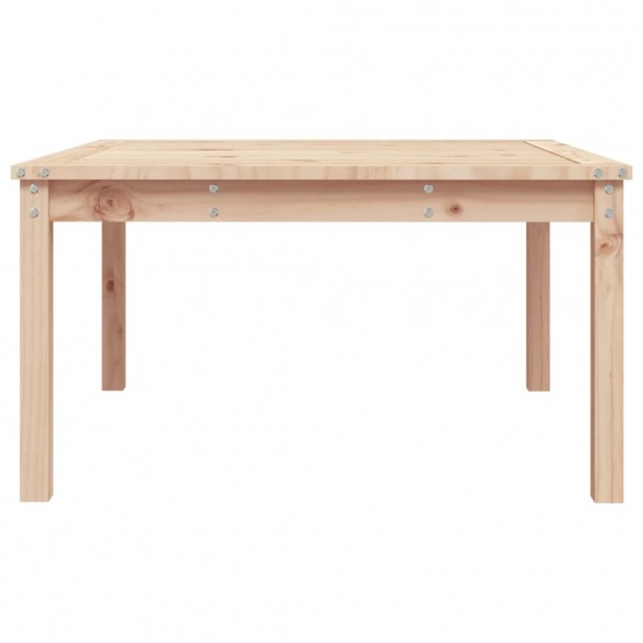 Table de jardin 82,5x82,5x45 cm bois massif de pin