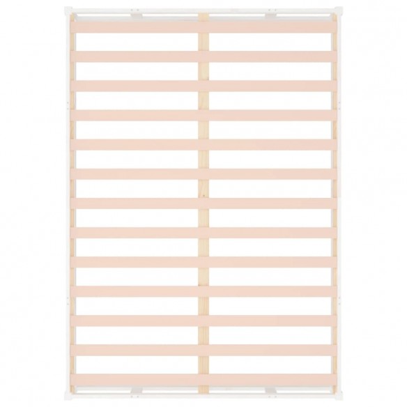 Cadre de lit Blanc 200x200 cm Bois massif