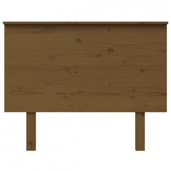 Tête de lit Marron miel 104x6x82,5 cm Bois massif de pin