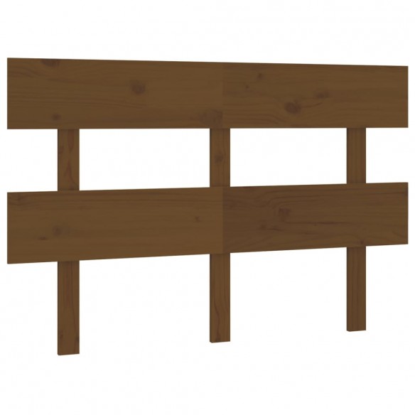 Tête de lit Marron miel 138x3x81 cm Bois massif de pin