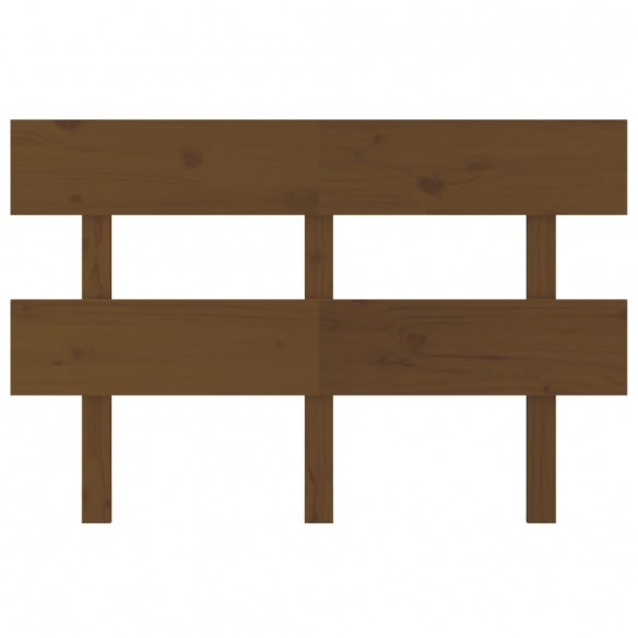 Tête de lit Marron miel 138x3x81 cm Bois massif de pin