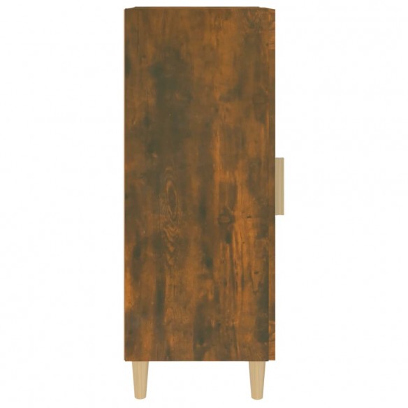 Buffet Chêne fumé 34,5x34x90 cm Bois d'ingénierie