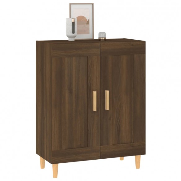 Buffet Chêne marron 69,5x34x90 cm Bois d'ingénierie