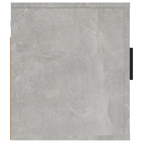 Meubles TV muraux 2 pcs Gris béton 40x34,5x40 cm