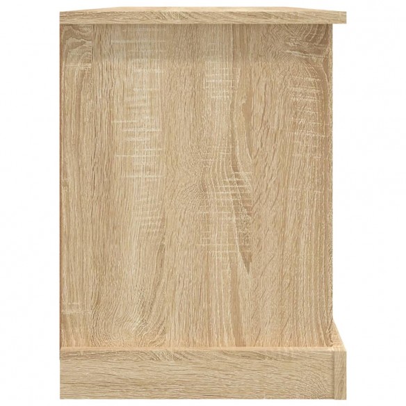 Meuble TV chêne sonoma 99,5x35,5x48 cm bois d'ingénierie