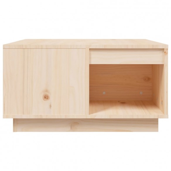 Table basse 60x61x32,5 cm Bois massif de pin