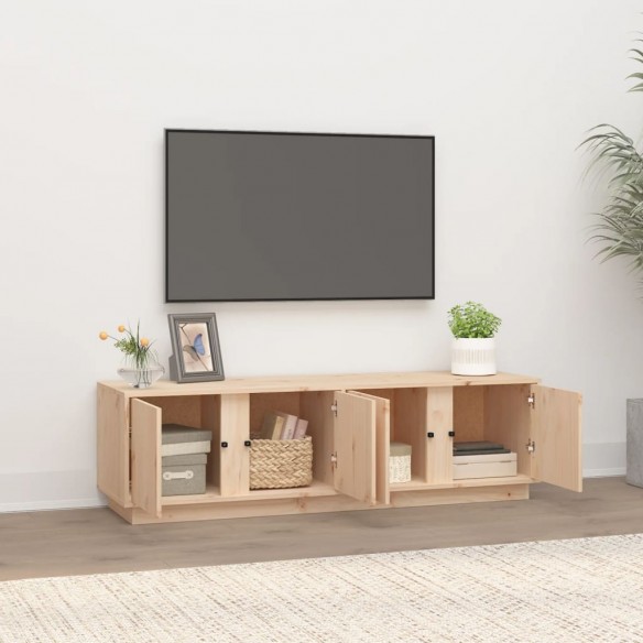 Meuble TV 140x40x40 cm Bois de pin massif