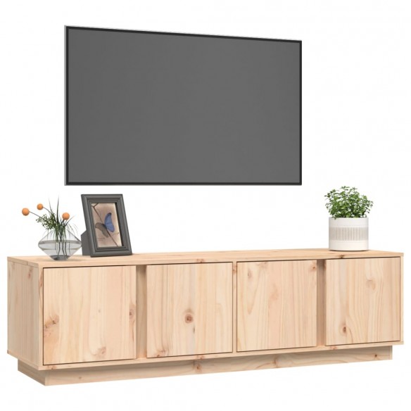 Meuble TV 140x40x40 cm Bois de pin massif