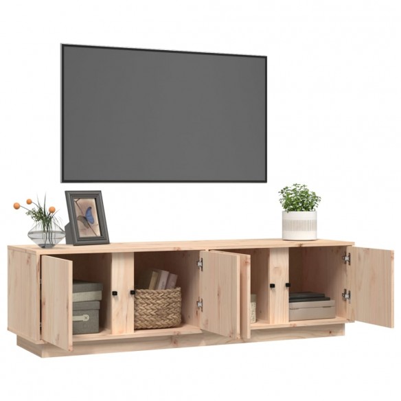 Meuble TV 140x40x40 cm Bois de pin massif