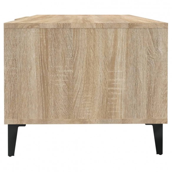 Table basse Chêne sonoma 102x50x40 cm Bois d'ingénierie