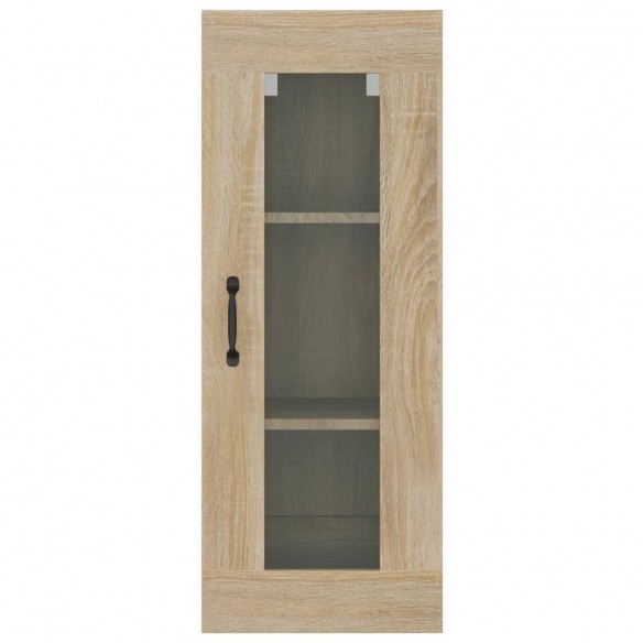 Armoire murale suspendue Chêne Sonoma 34,5x34x90 cm