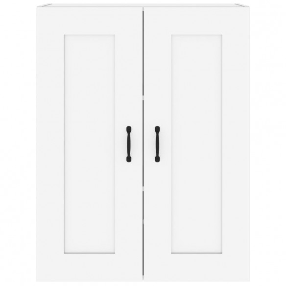 Armoire murale suspendue Blanc brillant 69,5x32,5x90 cm