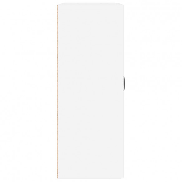 Armoire murale suspendue Blanc brillant 69,5x32,5x90 cm