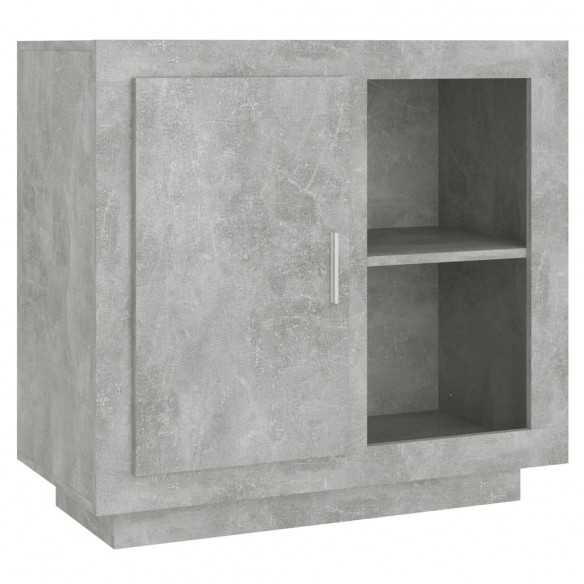 Buffet Gris béton 80x40x75 cm