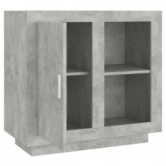 Buffet Gris béton 80x40x75 cm