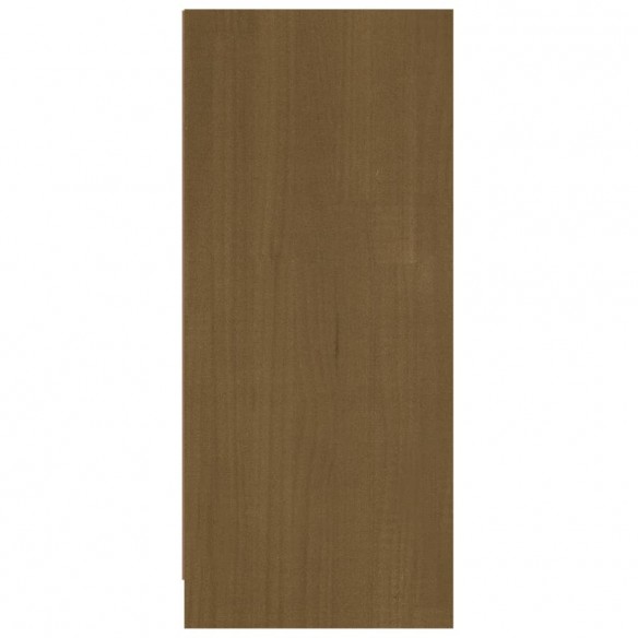 Buffet Marron miel 70x33x76 cm Bois de pin massif