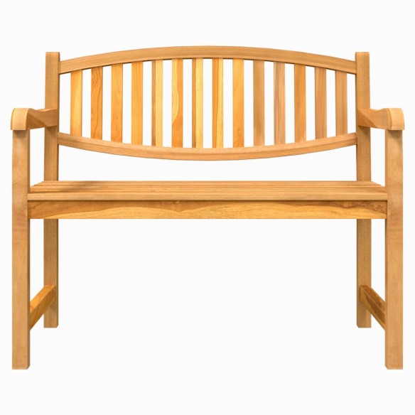 Banc de jardin 114x59x87 cm bois de teck solide