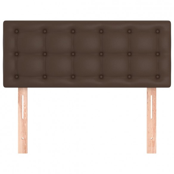 Tête de lit Marron 90x5x78/88 cm Similicuir