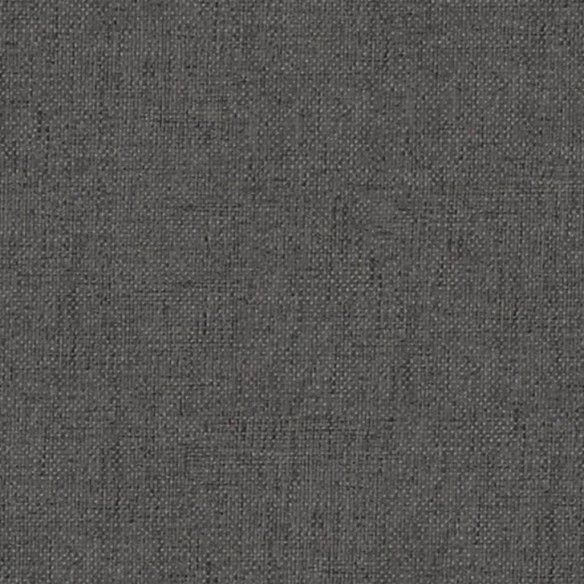 Repose-pied Gris foncé 60x60x36 cm Tissu et similicuir