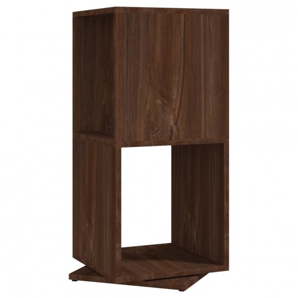 Armoire rotative Chêne marron 34,5x34,5x75,5 cm Aggloméré