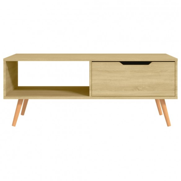 Table basse Chêne Sonoma 100x49,5x43 cm Aggloméré