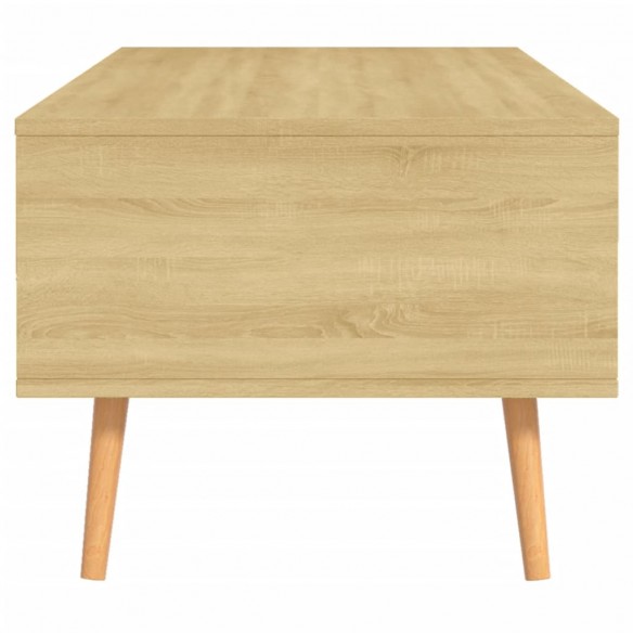 Table basse Chêne Sonoma 100x49,5x43 cm Aggloméré