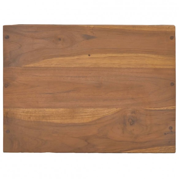 Table de chevet 40x30x45 cm Bois de teck solide