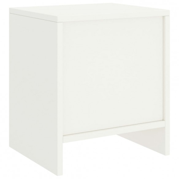 Tables de chevet 2 pcs Blanc 35x30x40 cm Bois de pin massif