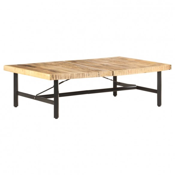 Table basse 142x90x42 cm Bois de manguier massif