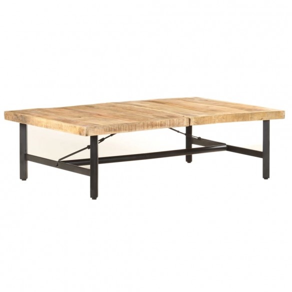 Table basse 142x90x42 cm Bois de manguier massif