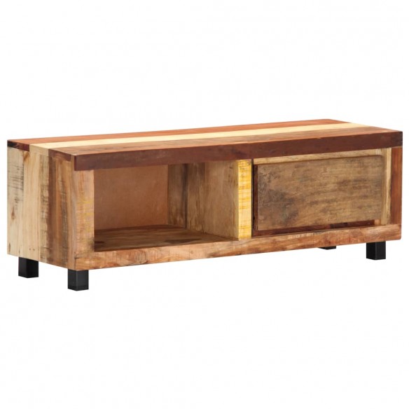 Meuble TV 100 x 30 x 33 cm Bois de récupération massif