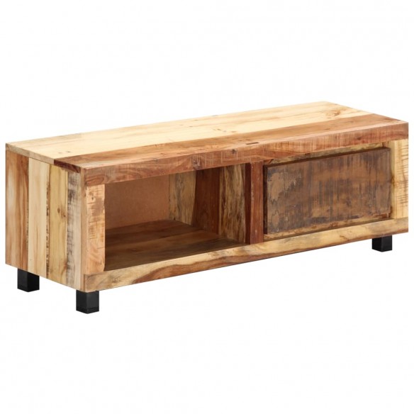 Meuble TV 100 x 30 x 33 cm Bois de récupération massif