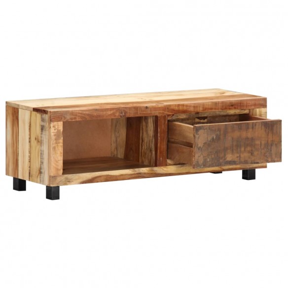 Meuble TV 100 x 30 x 33 cm Bois de récupération massif