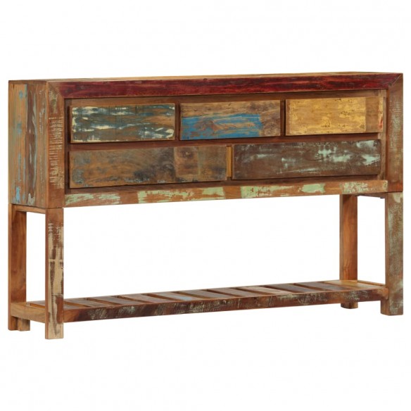 Buffet 120x30x75 cm Bois de récupération solide