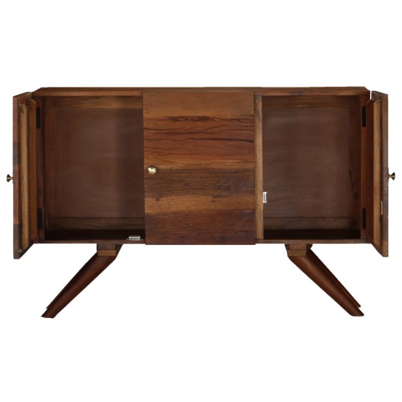 Buffet Bois recyclé massif 110 x 30 x 75 cm Marron