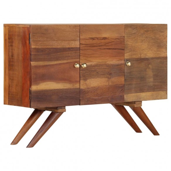 Buffet Bois recyclé massif 110 x 30 x 75 cm Marron