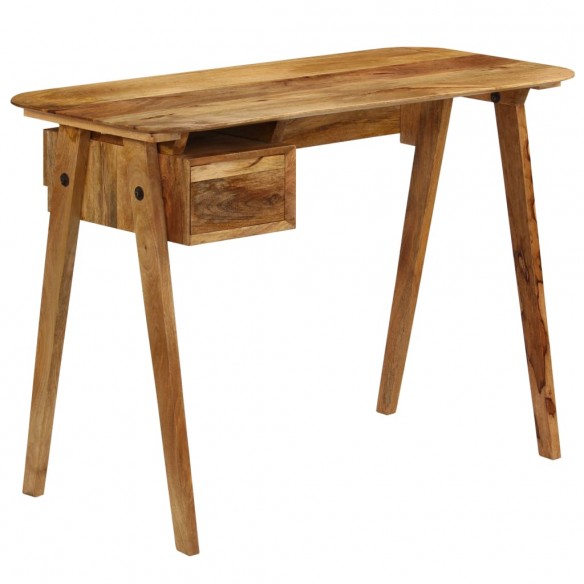 Bureau 110 x 50 x 76 cm Bois de manguier massif