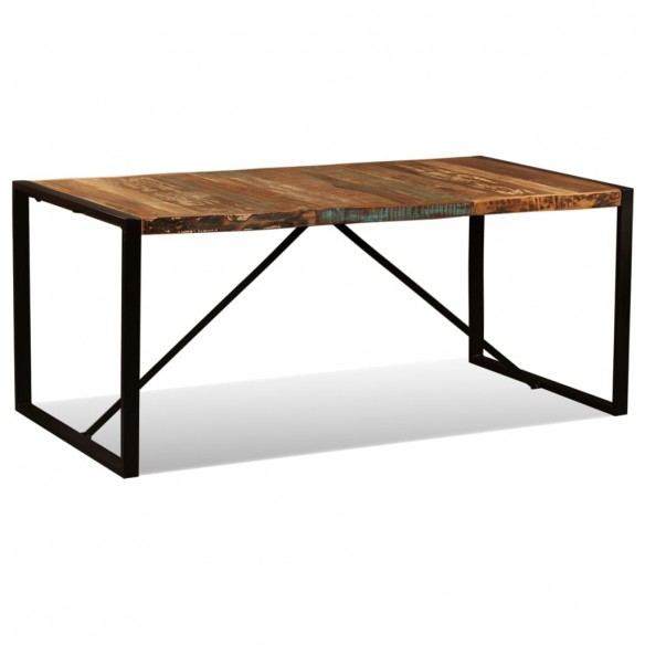 Table de salle à manger Bois de récupération massif 180 cm