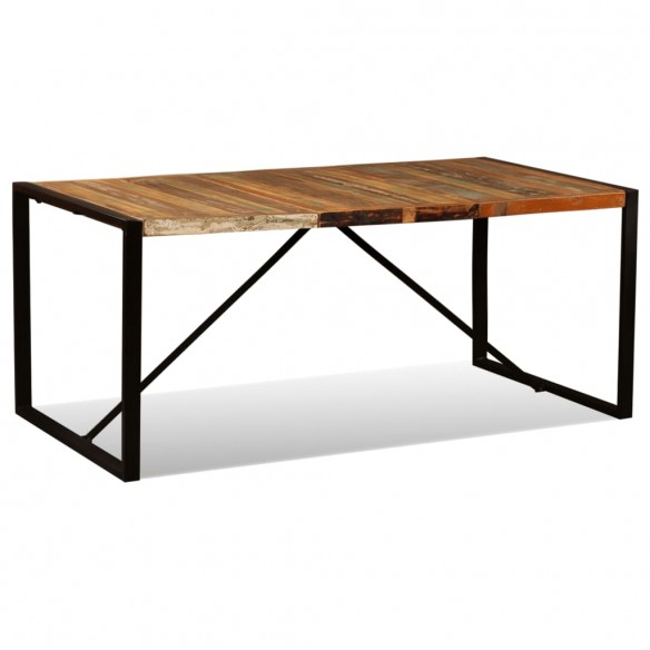 Table de salle à manger Bois de récupération massif 180 cm