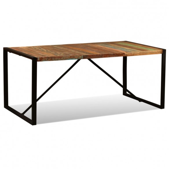 Table de salle à manger Bois de récupération massif 180 cm