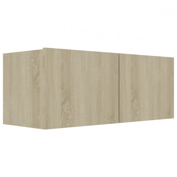 Ensemble de meubles TV 3 pcs Chêne sonoma Bois d'ingénierie