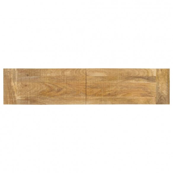 Banc 160x35x45 cm bois massif de manguier