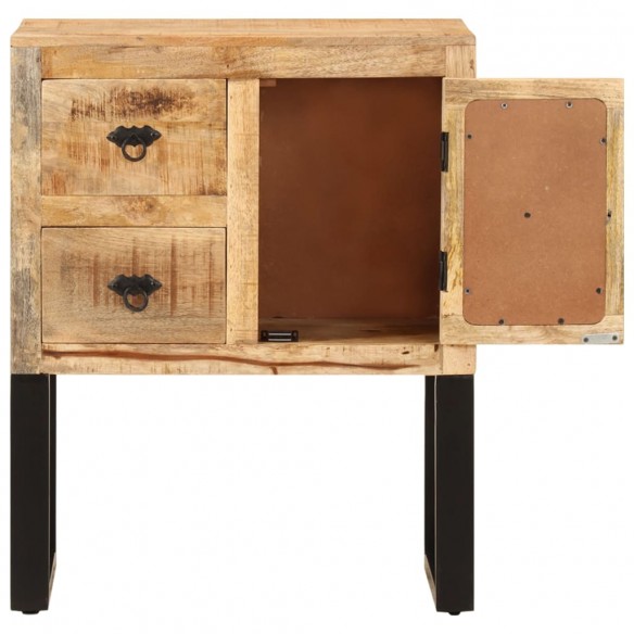 Buffet 60 x 30 x 76 cm Bois de manguier massif