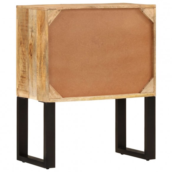 Buffet 60 x 30 x 76 cm Bois de manguier massif